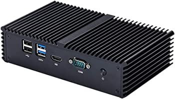 Qotom Q330G4-S05 Desktop Computer - Intel - 8 GB RAM DDR3L SDRAM - 64 GB SSD - Mini PC - Q330G4-S05.8.64