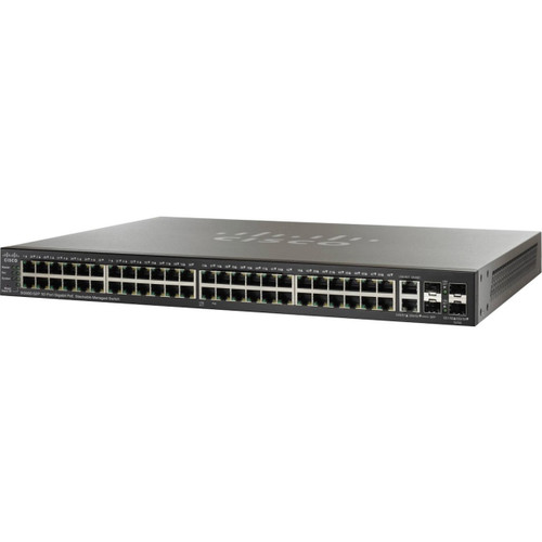 Cisco SG500-52 52-port Gigabit Stackable Managed Switch CON-SW-SG5051G5 (SERVICE ONLY)