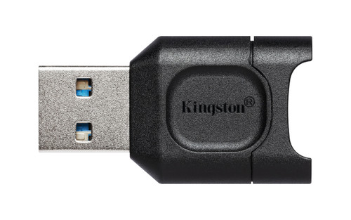Kingston MobileLite Plus microSD Reader - microSD, microSDXC, microSD (TransFlash), microSDHC - USB 3.2 (Gen 1) Type AExternal - 1 Pack MICROSDHC SDXC UHS-II CARD READER - MLPM