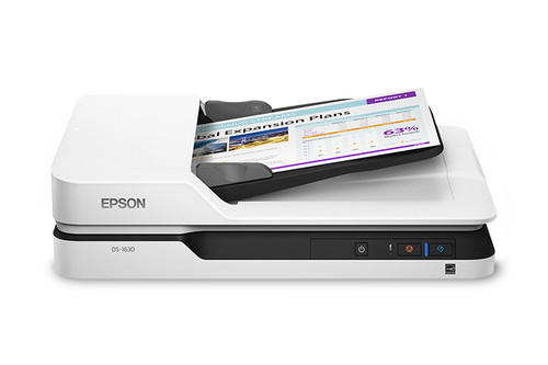 Epson WorkForce DS-1630 Flatbed Scanner - 1200 dpi Optical - B11B239201
