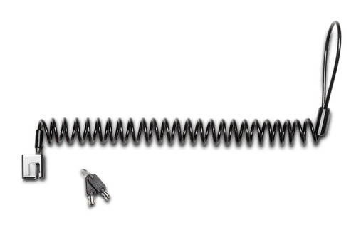 Kensington Keyed Cable Lock for Microsoft Surface Pro and Surface Go - Portable - Carbon Steel, Plastic - 7.50 ft - For Notebook - K66642WW
