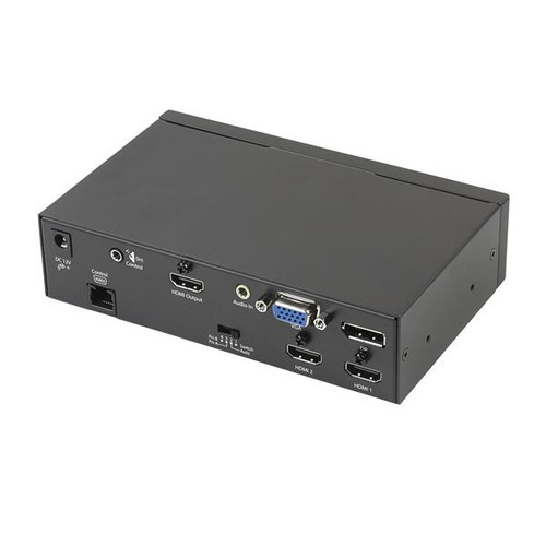 Startech Multi-Input to HDMI Converter Switch - DisplayPort, VGA and Dual-HDMI to HDMI Switch - Priority and Automatic Switch - 4K - HDVGADP2HD