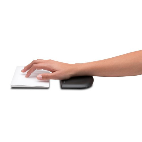 Kensington ErgoSoft Wrist Rest for Slim Mouse/Trackpad - 0.30" x 6.30" x 4.27" Dimension - Gel, Rubber - Skid Proof - 1 Pack FOR SLIM MOUSE/TRACKPAD - K52803WW