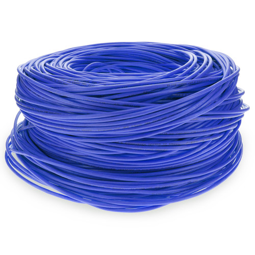 AddOn 1000ft Non-Terminated Shielded Blue Cat6 STP Copper Plenum Patch Cable - ADD-CAT61KSP-BE