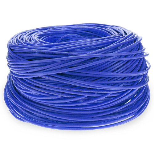 AddOn 1000ft Non-Terminated Shielded Blue Cat6 STP Copper Plenum Patch Cable - ADD-CAT61KSP-BE
