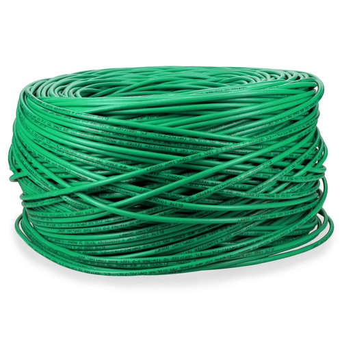 AddOn 1000ft Non-Terminated Green Cat6 UTP Plenum Rated Copper Patch Cable - ADD-CAT6BULK1KP-GN