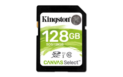 Kingston Canvas Select 128 GB Class 10/UHS-I (U1) SDXC - SDS/128GB