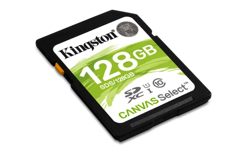 Kingston Canvas Select 128 GB Class 10/UHS-I (U1) SDXC - SDS/128GB
