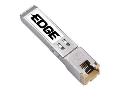 Edge SFP (mini-GBIC) Module - For Data Networking - 1 x RJ-45 1000Base-T LAN - Twisted Pair Gigabit Ethernet - 1000Base-T - GLC-T-EM