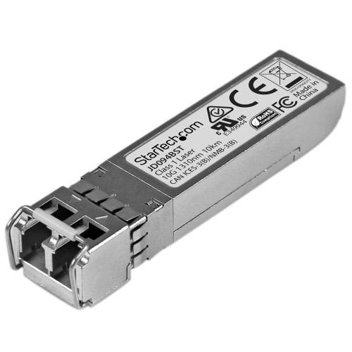 Startech HPE JD094B Compatible SFP+ Module - 10GBASE-LR 10GE Gigabit Ethernet SFP+ 10GbE Single Mode/SMF Fiber Optic Transceiver 10km - HPE JD094B Compatible SFP+ - 10GBASE-LR 10Gbps - 10GbE Module - JD094BST