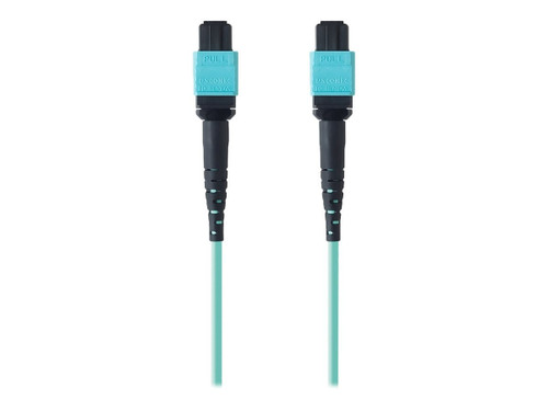 Belkin MTP to MTP Fiber Optic Cable; MTP/MTP; 50/125; OM3; Plenum;3 Meter. - F2CF006-3M