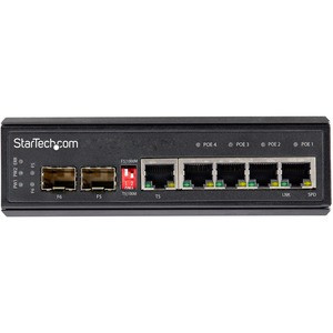 StarTech Industrial 6 Port Gigabit Ethernet Switch