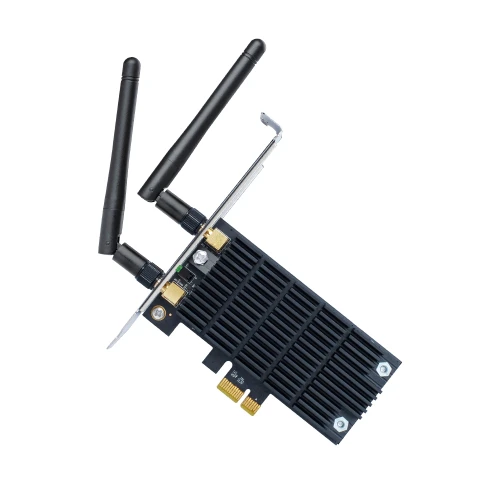 TP-Link Archer T6E - 2.4G/5G Dual Band Wireless PCI Express Adapter for Desktop Computer - ARCHER T6E