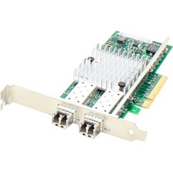 AddOn Intel E10G42BFSR Comparable 10Gbs Dual Open SFP+ Port PCIe x8 Network Interface Card with Transceivers - E10G42BFSR-AO