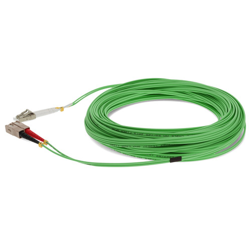 AddOn 20 Meter, Green Jacket TAA Compliant Fiber Cable - AOT-SC-LC20MOM3G