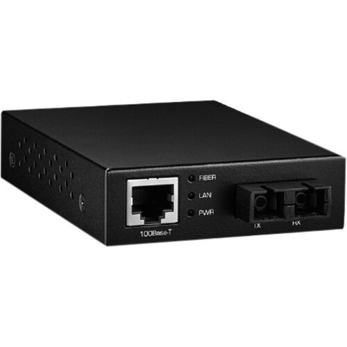Advantech B+B SmartWorx Media Converter, 100Mbps, Single mode 1310nm, 30km, SC - EKI-2541S-AE