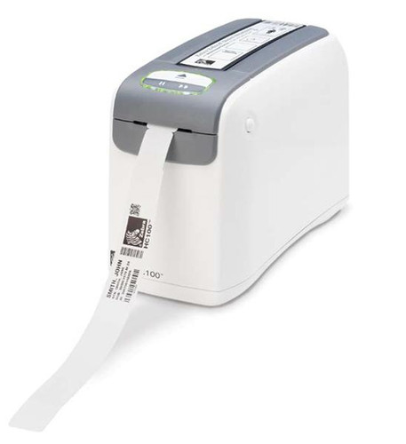 Zebra HC100 Desktop Direct Thermal Printer - Monochrome - Wristband Print - Ethernet - USB - Serial - 1.19" Print Width - 4 in/s Mono - 300 dpi - HC100-3001-1100