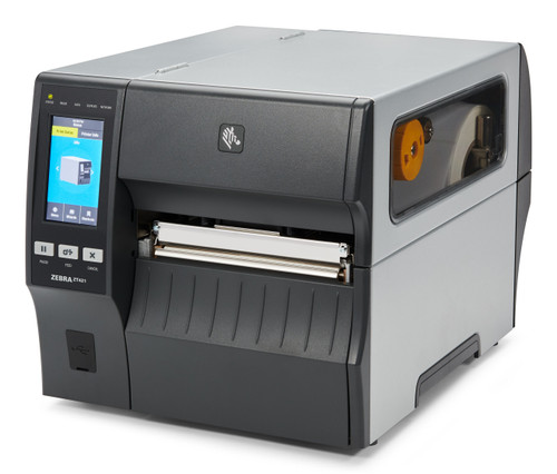 Zebra ZT421 Industrial Thermal Transfer Printer - Monochrome - Label Print - USB - Serial - 102" Print Length x 6.61" Print Width - 12.01 in/s Mono - 203 dpi - 7.01" Label Width x 39" Label Length - ZT42162-P010000Z
