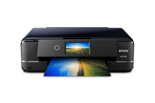Epson Expression Photo XP-970 Wireless Inkjet Multifunction Printer - Color - C11CH45201