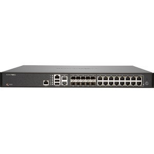 Sonicwall NSA 6650 High Availability Network Security/Firewall Appliance - 18 Port - 1000Base-T, 10Gbase-X, 10Gbase-T - Gigabit Ethernet - Des, 3Des, AES (128-Bit), AES (192-Bit), AES (256-Bit), Md5, Sha-1 - 18 X RJ-45 - 01-SSC-3218