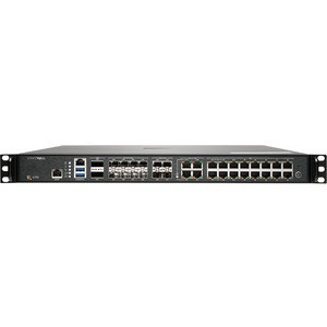 Sonicwall Nsa 6700 Network Security/Firewall Appliance - 16 Port - 10/100/1000Base-T, 10Gbase-X, 40Gbase-X - 40 Gigabit Ethernet - Aes (192-Bit), Des, Md5, Aes (256-Bit), 3Des, Aes (128-Bit), Sha-1 - 6000 Vpn 16 X Rj-45 - 14 Total - 02-SSC-9582