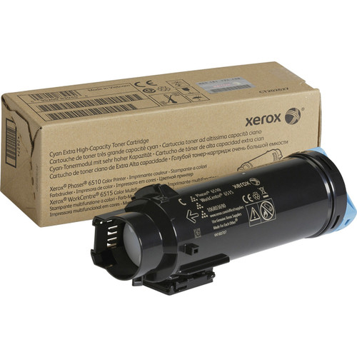 Xerox Genuine Cyan Extra High Capacity Toner Cartridge, Workcentre 6515, Phaser 6510, (4,300 Pages) - 106R03690