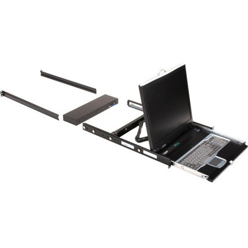 Blackbox Kvm Lcd Console Tray And Switch - 17In , Dual-Rail, Dvi-D, Vga, Ps/2, Usb, 1-Port, Gsa, Taa, 45 Day Standard Return Policy - KVT517A-1UV-R2