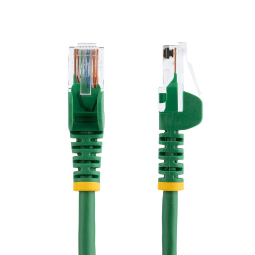 Startech Cat5E Patch Cable With Snagless Rj45 Connectors - 25 Ft, Green - 45PATCH25GN