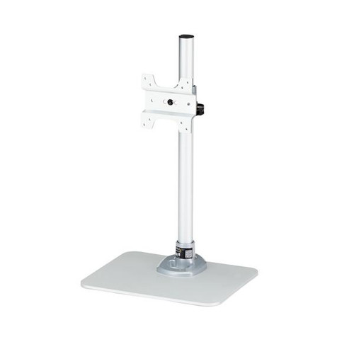 Startech Single Monitor Stand - Adjustable - Steel - Silver - ARMPIVSTND