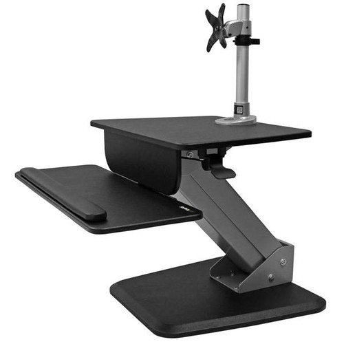 Startech Single Monitor Sit-To-Stand Workstation - BNDSTSPIVOT