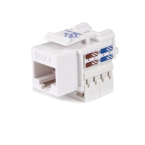 Startech Cat6 Rj45 Keystone Jack White - 110 Type - C6KEY110WH