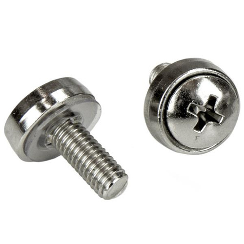 Startech 100 Pkg M5 Mounting Screws And Cage Nuts For Server Rack Cabinet - CABSCREWM52