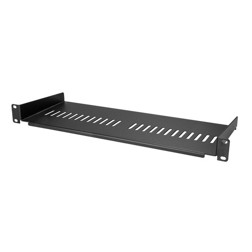 Startech Vented 1U Rack Shelf - 7 In. Deep - CABSHELF1U7V