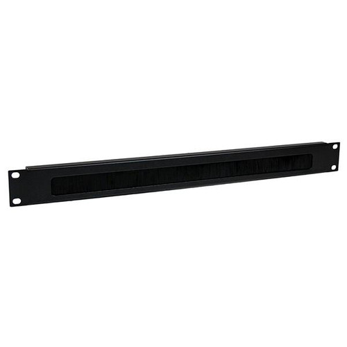 Startech 1U Brush Strip Horizontal Server Rack Cable Management Panel - CMBRUSH1U