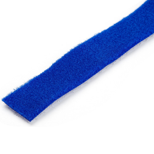Startech 50Ft. Hook And Loop Roll - Blue - HKLP50BL