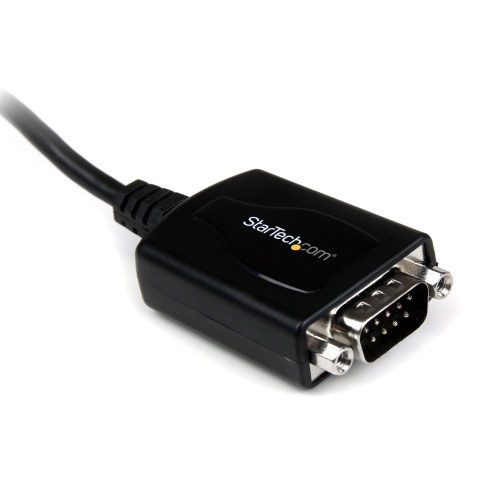 Startech 1 Ft USB To Rs232 Serial Db9 Adapter Cable With Com Retention - ICUSB232PRO