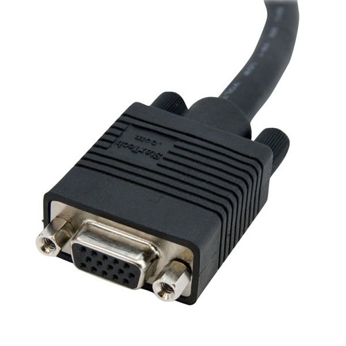 Startech 35 Ft Coax High Resolution VGA Monitor Extension Cable - Hd15 M/F - MXT101HQ35