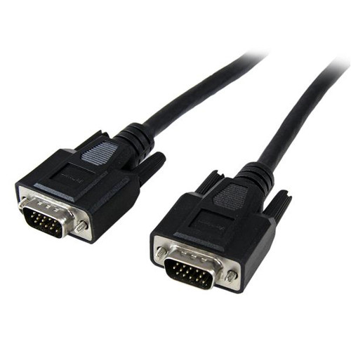 Startech 35 Ft 10M Plenum-Rated Coax High Resolution Monitor / Projector VGA Cable - Hd15 To Hd15 M/M - MXT101PMM35
