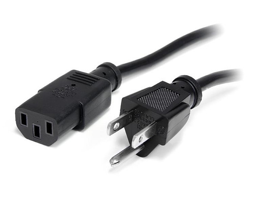 Startech 15 Ft Standard Computer Power Cord - Nema5-15P To C13 - PXT10115