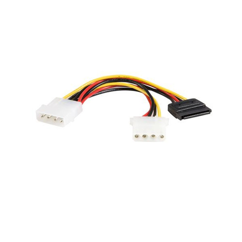 Startech 6In Lp4 To Lp4 SATA Power Y Cable Adapter - PYO1LP4SATA