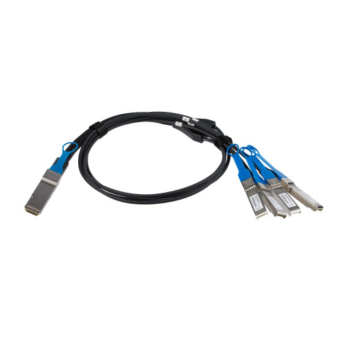 Startech MSA Compliant QSFP+ Direct-Attach Twinax Breakout Cable - 1 M (3.3 Ft) - QSFP4SFPPC1M