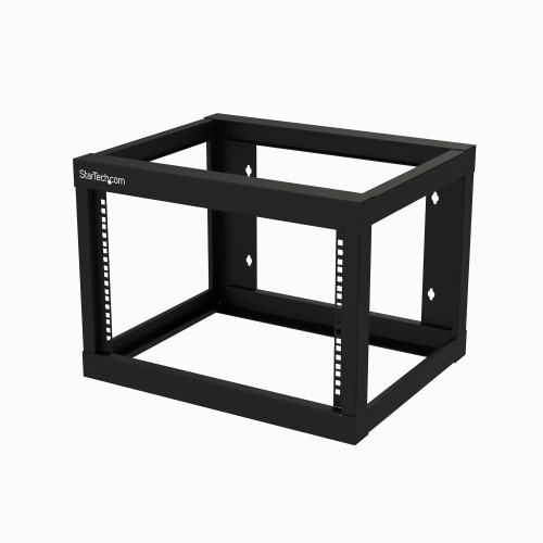 Startech 6U Wall-Mount Rack - Open Frame - 18 In. Deep - RK619WALLO