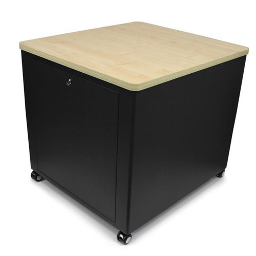 Startech 12U Rack Enclosure Server Cabinet - 22 In. Deep - Quiet - Wood Finish - RKQMCAB12V2