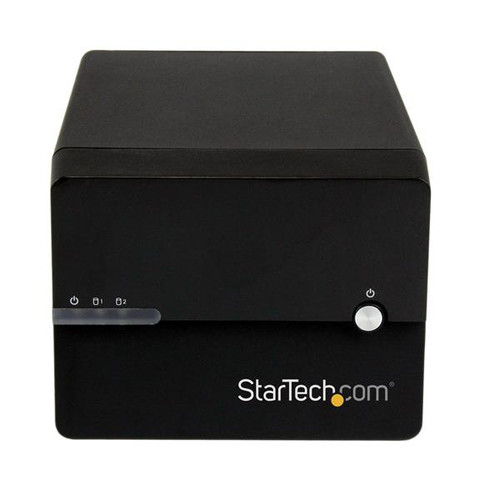 Startech USB 3.0/Esata Dual 3.5Â SATA Iii Hard Drive External RAID Enclosure W/ Uasp And Fan Â Black - S3520BU33ER