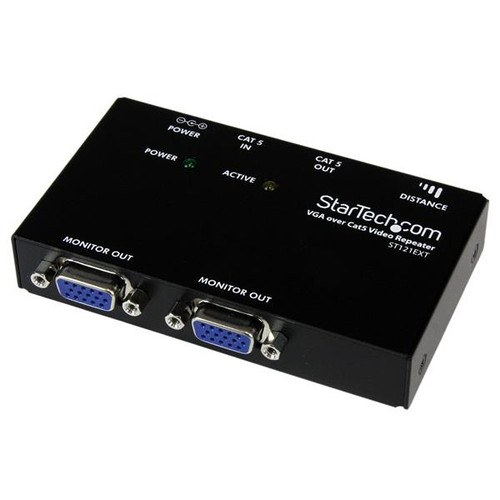 Startech VGA Over Cat 5 UTP Video Extender Repeater - ST121EXT