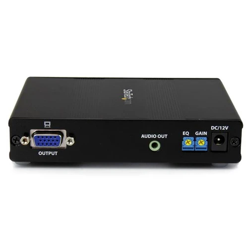 Startech VGA Video Extender Over Cat5 Remote Receiver With Audio - Extend And Distribute A VGA Signal And The Accompanying Audio To A Remote Display Over Cat5 Cable - Receiver Only - VGA And Audio Cat5 Reciever - VGA Long Range - STUTPEALR
