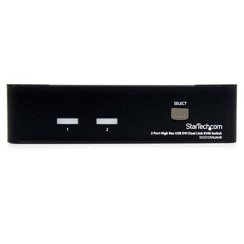 Startech 2 Port High Resolution USB Dvi Dual Link KVM Switch With Audio - SV231DVIUAHR