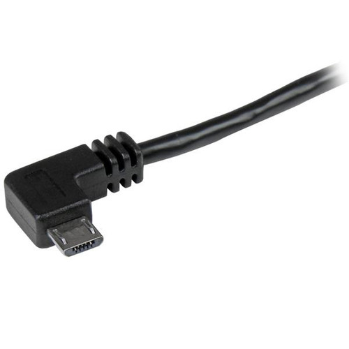 Startech Micro-USB Cable With Right-Angled Connectors - M/M - 2M (6Ft) - USB2AUB2RA2M