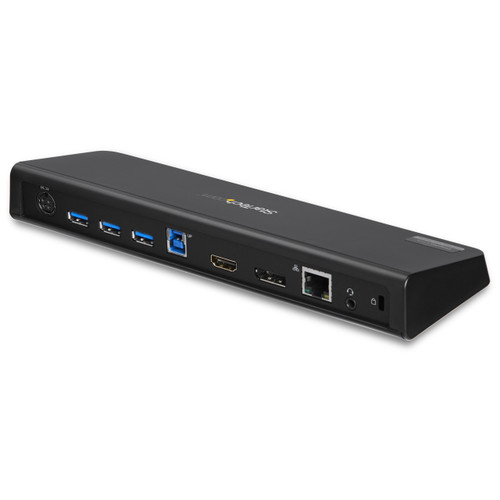 Startech USB 3.0 Docking Station Dual Monitor With HDMI & 4K Displayport - USB 3.0 To 4X USB-A, Ethernet, HDMI And Dp - USB Type A Universal Laptop Docking Station For Mac & Windows - USB3DOCKHDPC