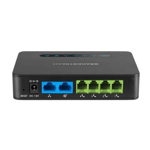 Grandstream HT814 V2 - Powerful 4 Port FXS Gateway with Gigabit NAT Router - HT814 V2
